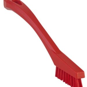 Vikan Hard detail Brush Red 205mm