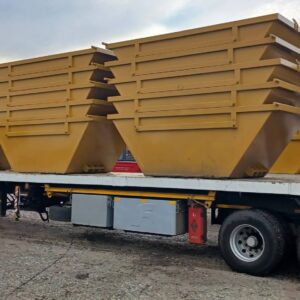 5.5 cube REL (rear end loader) (compatible with a skip loader and compactor truck)