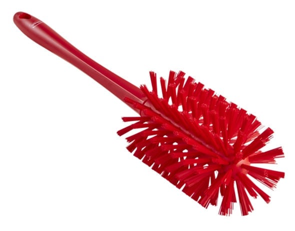 Vikan Pipe Brush With Handle Red 430mm