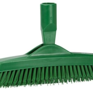Vikan Hard Crevice Scrub Broom Green 225mm