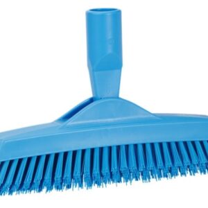 Vikan Hard Crevice Scrub Broom Blue 225mm