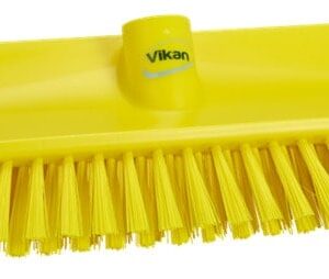 Vikan High and Low Medium Brush Yellow 265mm