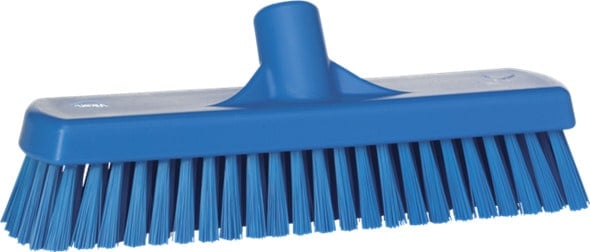 Vikan Hard Wall and Floor Washing Broom Blue 305mm