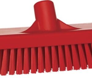 Vikan Hard Wall and Floor Washing Broom Red 305mm