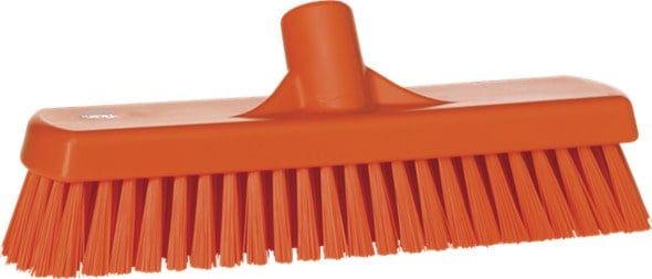 Vikan Hard Wall and Floor Washing Broom Orange 305mm