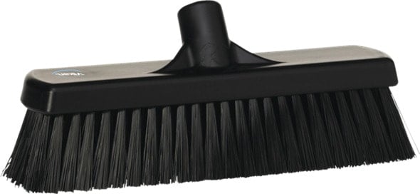 Vikan Medium Scrubbing Broom Black 300mm