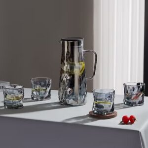 Drinking Glass & Jug Set - 7Pc