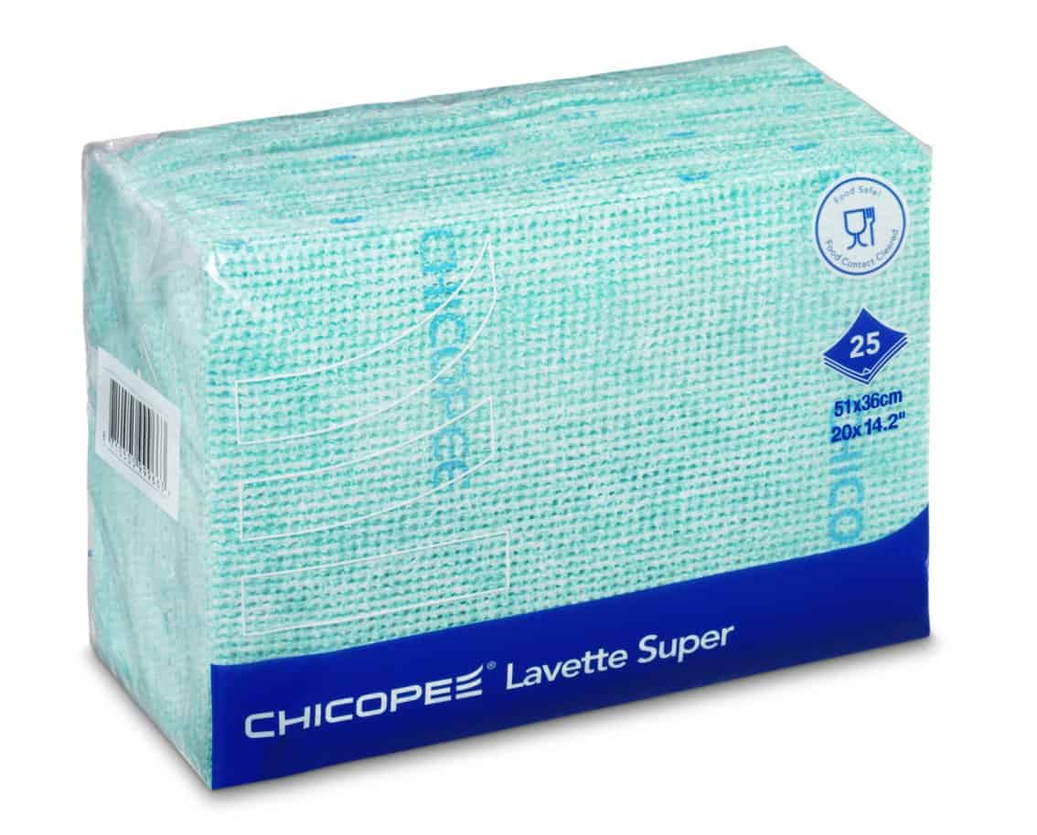 Chicopee Lavette Super Green (Pack of 25)