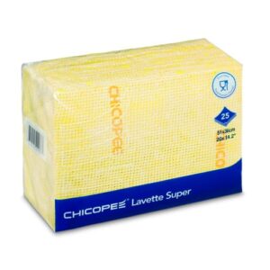 Chicopee Lavette Super Yellow (Pack of 25)