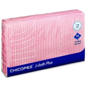 Chicopee J Cloth Plus Red (Pack of 50)