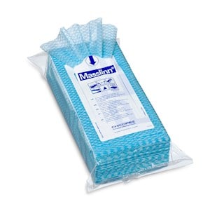 Masslinn Blue Floor Cleaning Disposable Wipe (pack of 100)