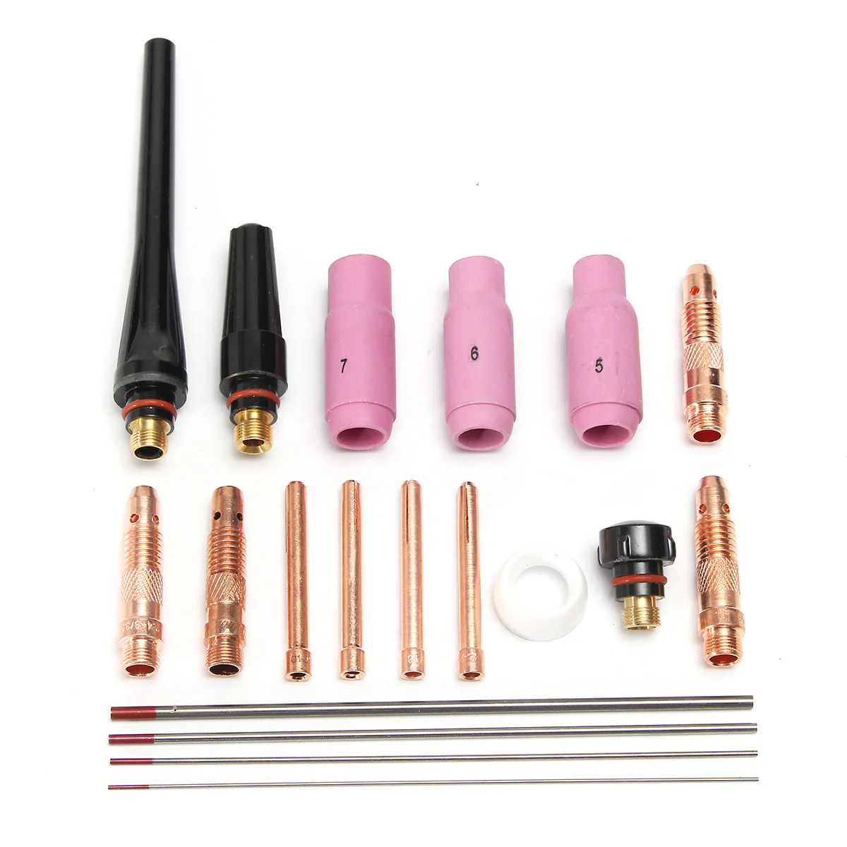 Tig Torches – WP-18 4M TIG Torch and WP-18 8M TIG Torch Auto pencil Head – LH Bullnose