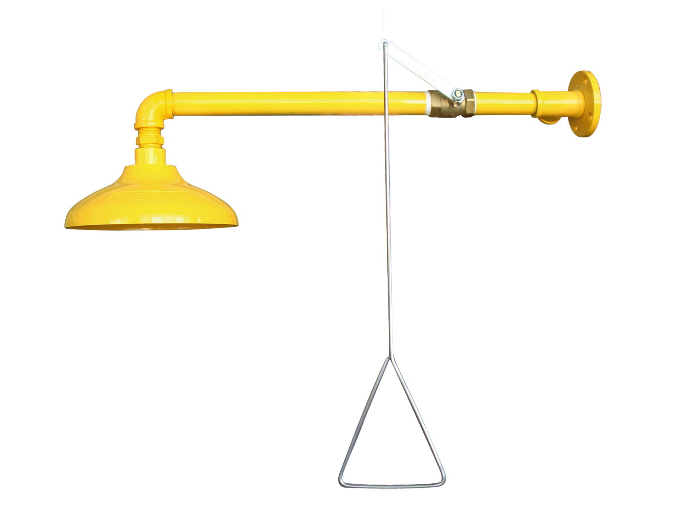 Deluge Shower – Terysafe yellow – 114l/m