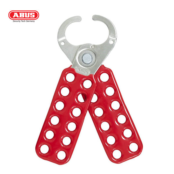 HASP ABUS LOCKOUT SAFETY RED 12 LOCK CAP