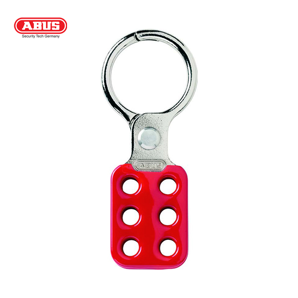 HASP ABUS SAFETY LOCKOUT RED ALU 40MM SMALL HASP and ABUS SAFETY LOCKOUT RED ALU 50MM LARGE