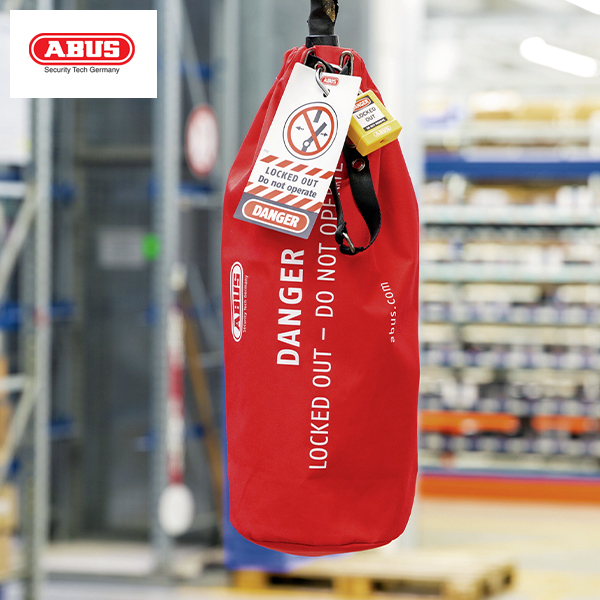 LOCKOUT ABUS PANEL SMALL and LARGE BAG RED - Image 2