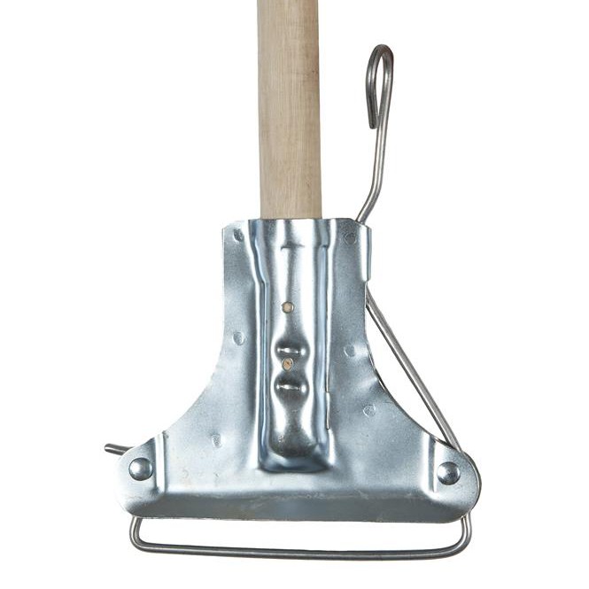 PROMOP FAN MOP 1.2m AND 1.5m WOODEN HANDLE – PINE (uncoated) – METAL HOLDER