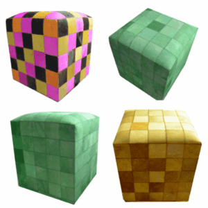 Ottoman - Leather Square