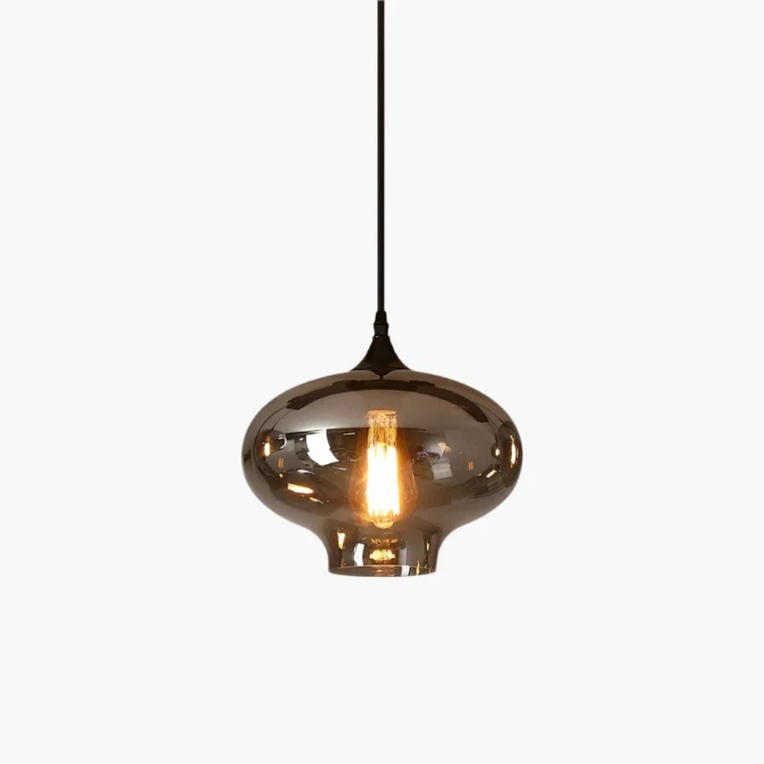 Pendant Light - Anaar Smoked Glass / C09