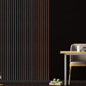 Slatted Indoor Wall Panel - Auric