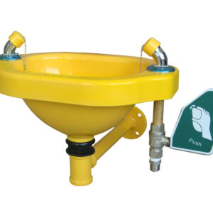 Wall mounted Eye Wash- Terysafe yellow – 12 l/m