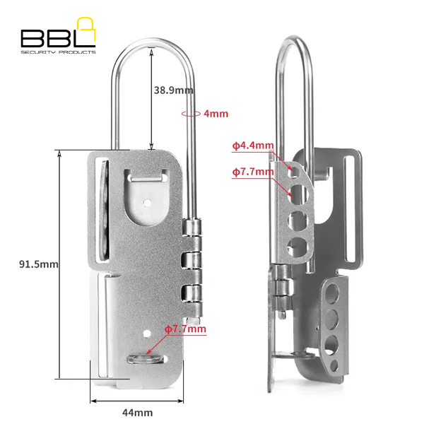 LOCKOUT HASP BBL S/STEEL BUTTERFLY - Image 6