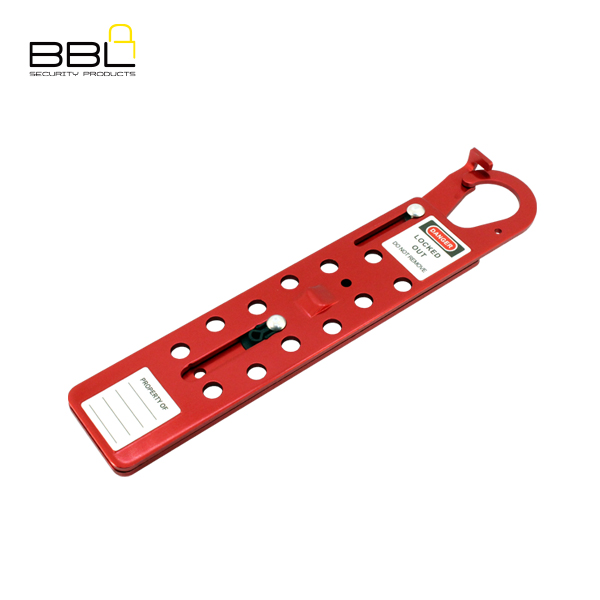 LOCKOUT HASP BBL BUCKLE HASP 12 LOCK RED - Image 2