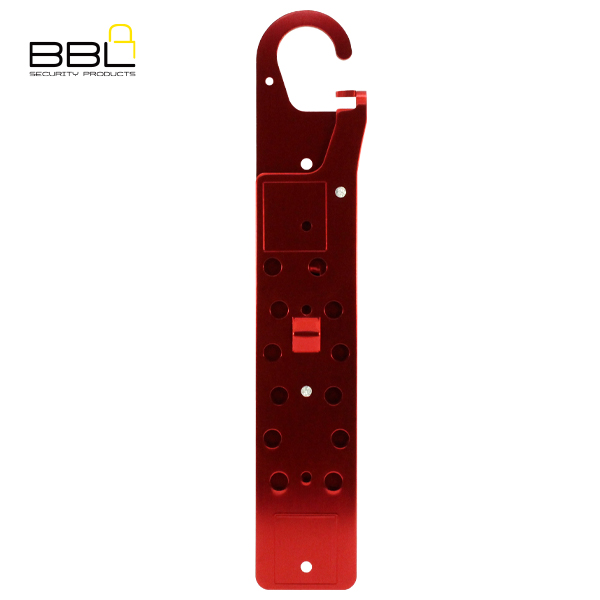 LOCKOUT HASP BBL BUCKLE HASP 12 LOCK RED - Image 3