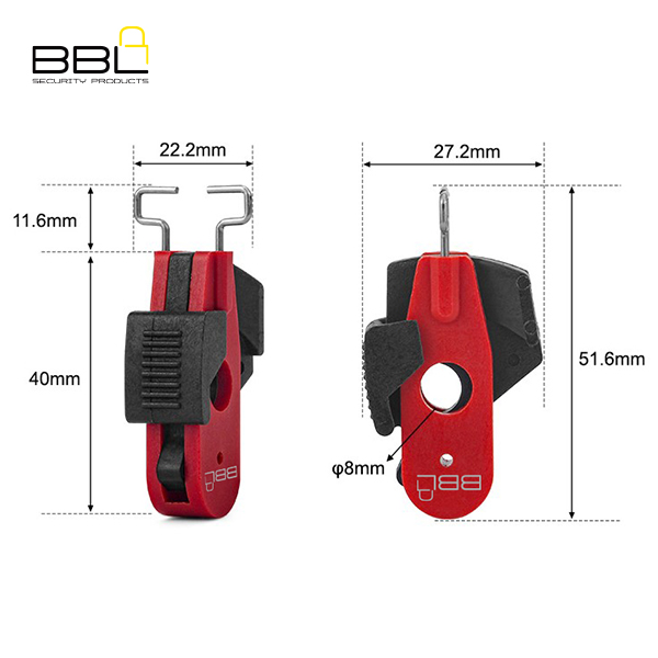 LOCKOUT BBL CIRCUIT BREAKER SMALL PIN IN - Image 5