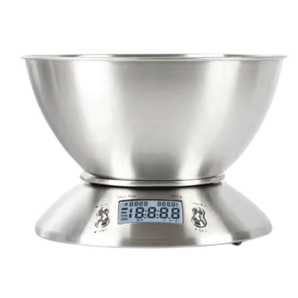Digital Kitchen Scale - Bilancia Steel Bowl - Image 3