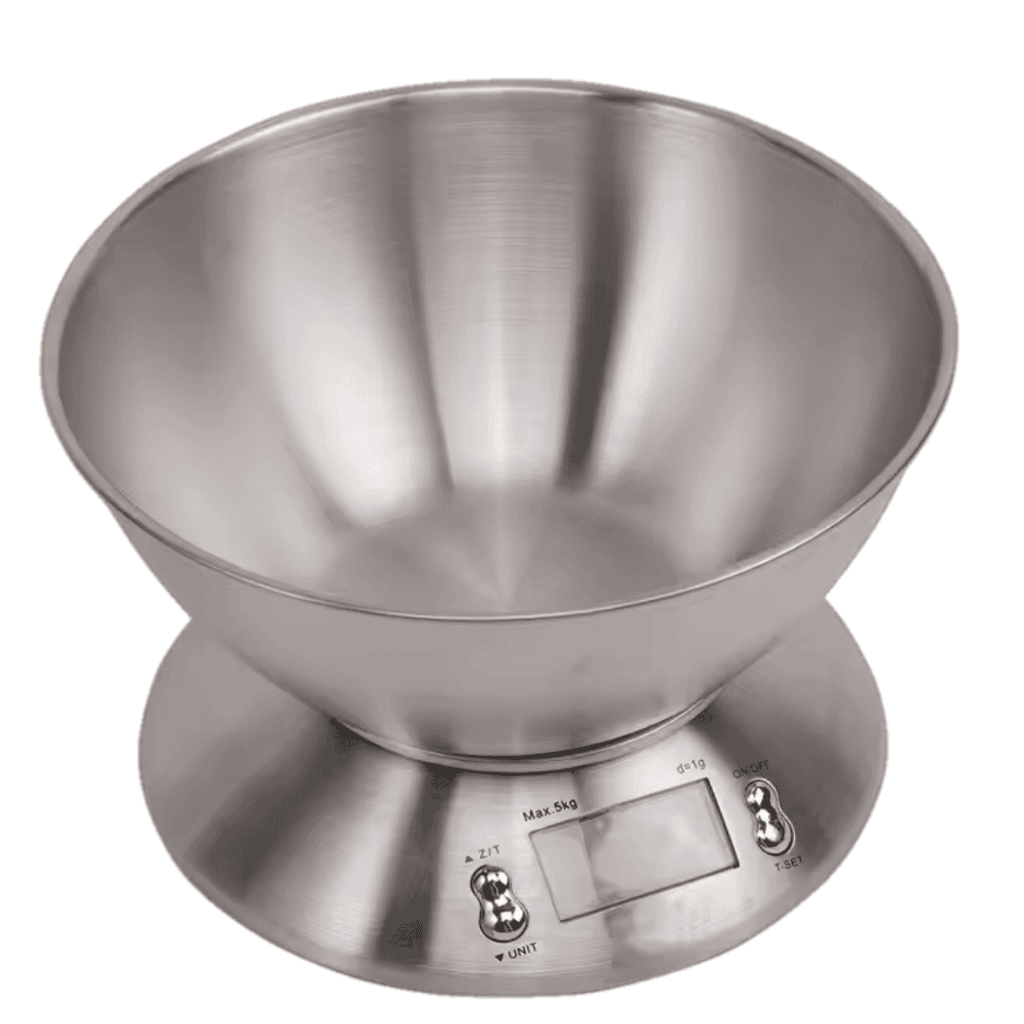 Digital Kitchen Scale - Bilancia Steel Bowl - Image 2