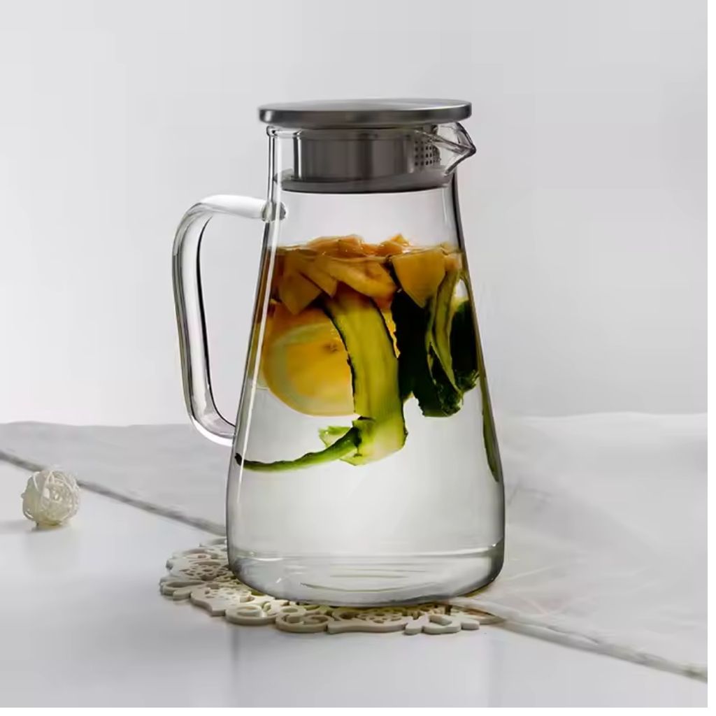 Borosilicate Glass Tea Pot – 1L - Image 3