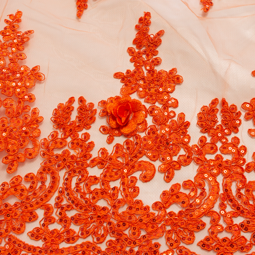 Bridal Lace - Orange Star-Leaf - Image 2