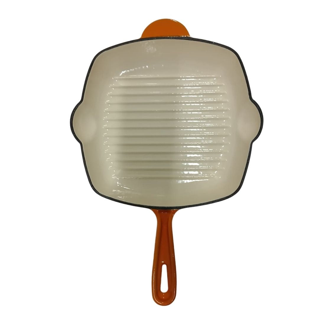 Cast Iron Square Grill Pan – 27cm - Image 2