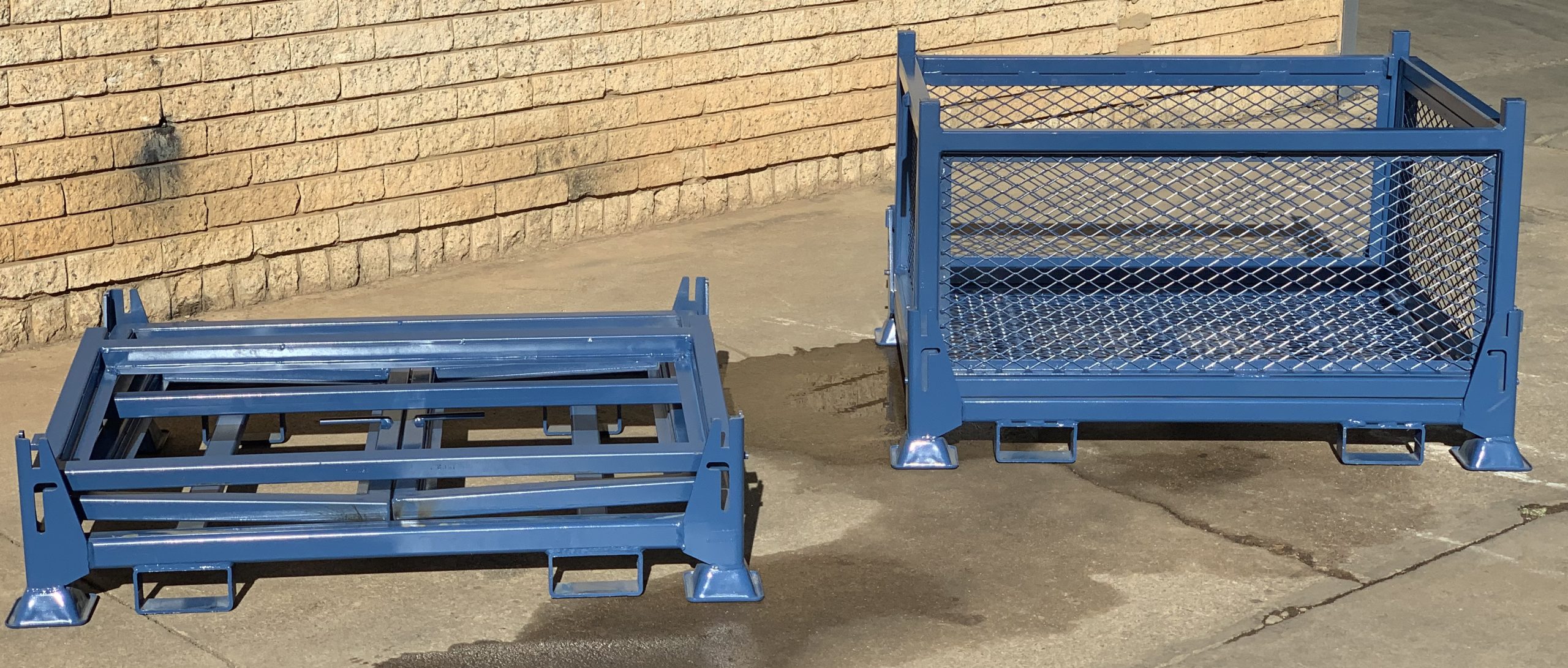 Collapsible Bins – Steel and Mesh - Image 4