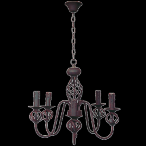 Chandelier Light - CH065/5 Rust