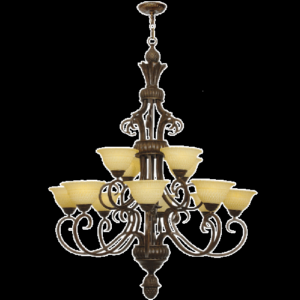 Chandelier Light - CH1478/5 Old Gold
