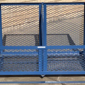 Cut-Away Cage – Made from 40 x 40 x 3 Angle Iron (No divider – need to buy separately)
