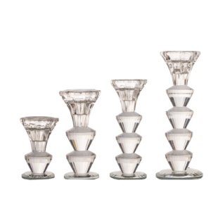 Candle Holder - Prism Glass 439