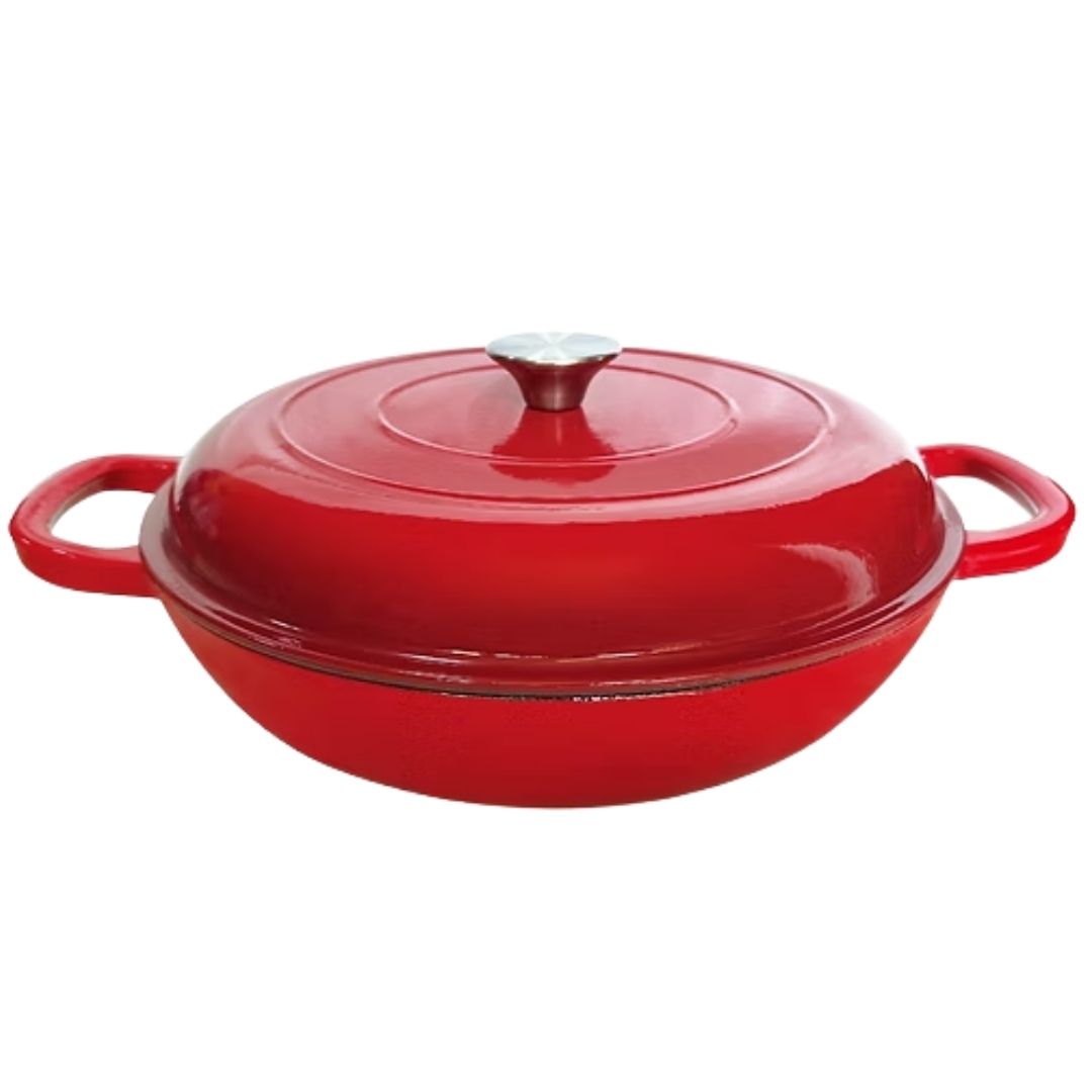 Cast Iron Saucepan - 30cm - Image 2