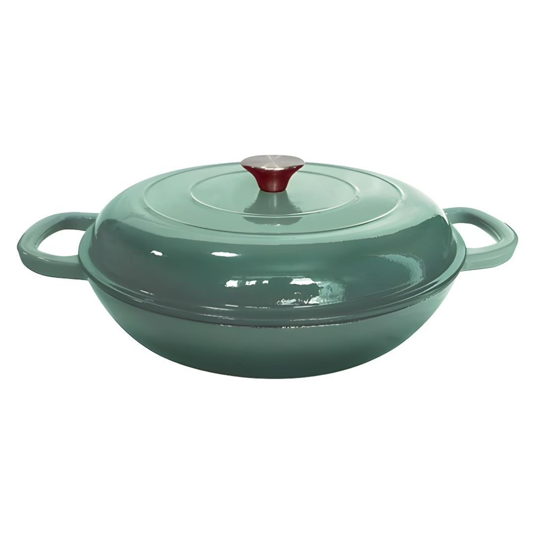 Cast Iron Saucepan - 30cm - Image 11