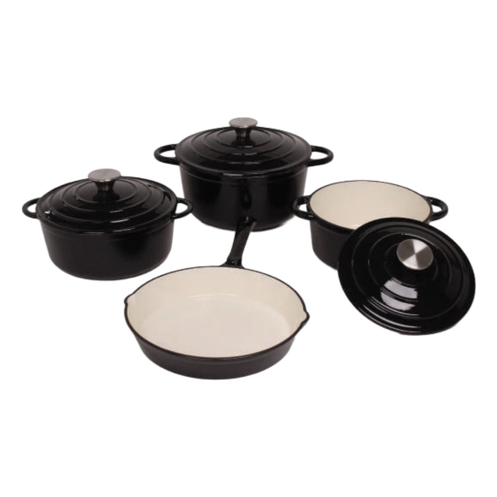 Cast Iron Pot Set - 7pc Continental - Image 2