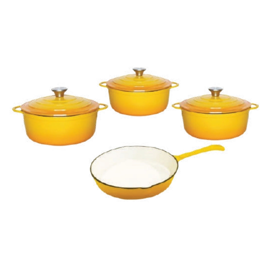 Cast Iron Pot Set - 7pc Continental - Image 4