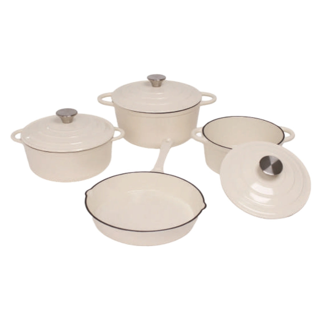 Cast Iron Pot Set - 7pc Continental - Image 6