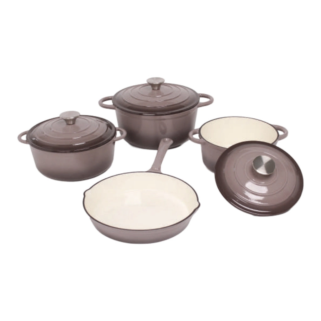 Cast Iron Pot Set - 7pc Continental - Image 7