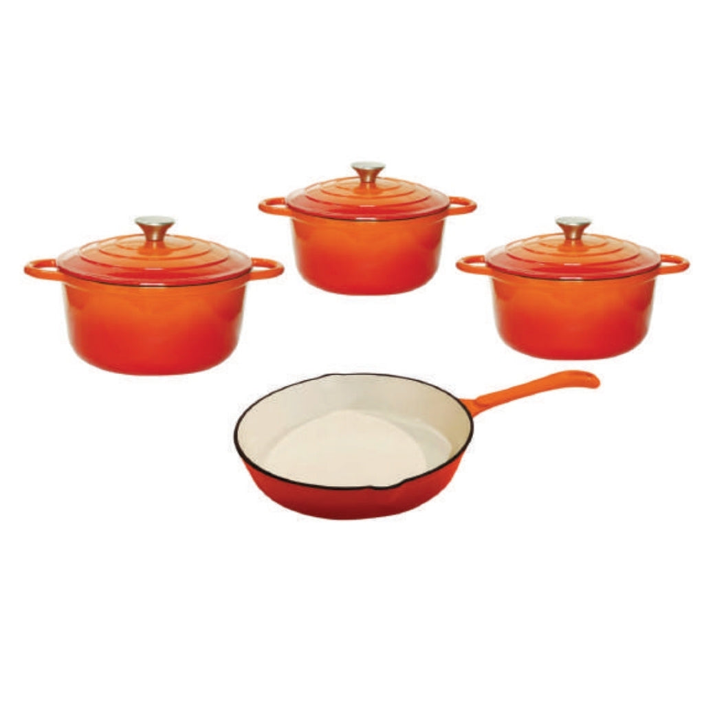 Cast Iron Pot Set - 7pc Continental - Image 8