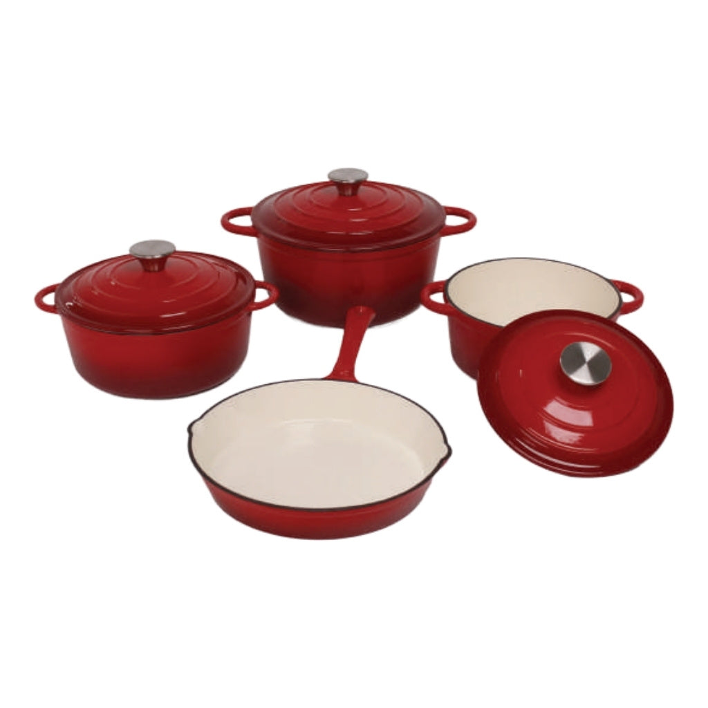 Cast Iron Pot Set - 7pc Continental - Image 9