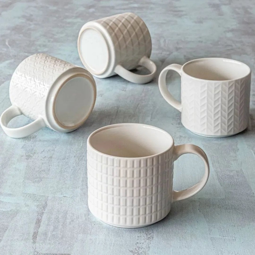 White Non-Slip Design Mug - 500 ml - Image 3