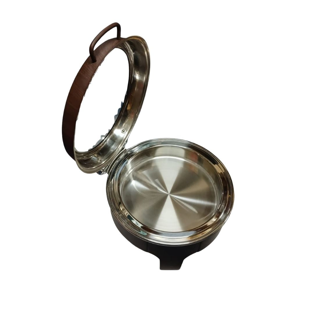 Chafing Dish - Flat Top Wood Look Brown - Image 7