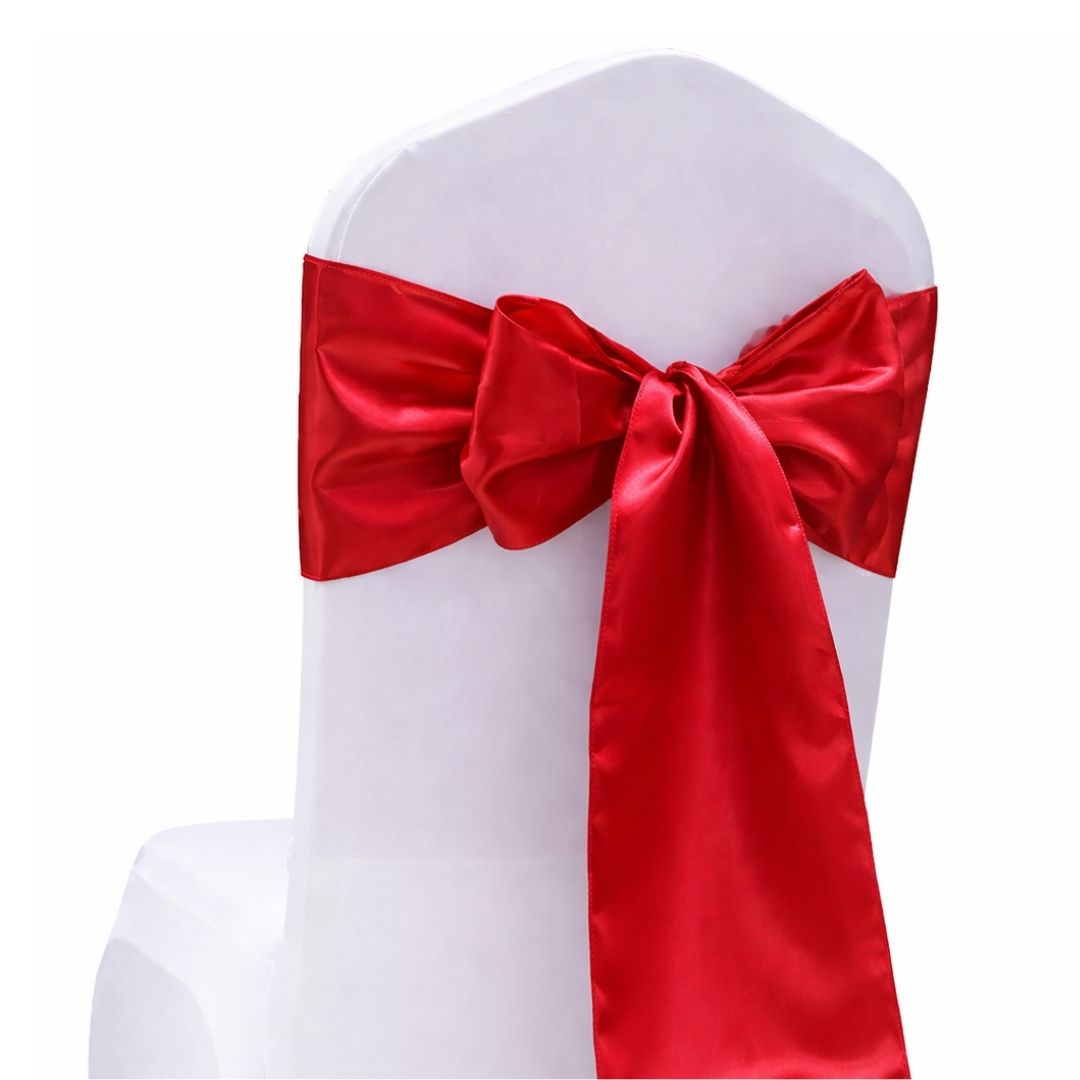 Satin - Chair Bow - Ribbon Knot - Image 8